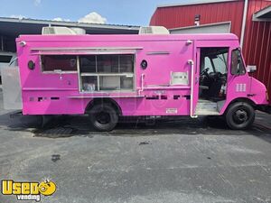 2002 18' Workhorse P42 PINK Commercial Kitchen Food Truck with Rebuilt Motor
