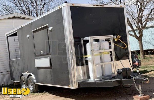 2018 - 8.5' x 20' Food Concession Trailer with Porch