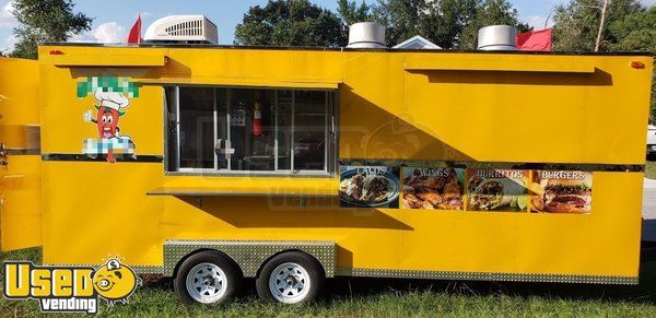 2018 - 8' x 20' Food Concession Trailer