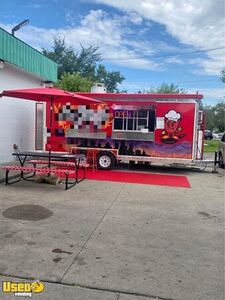 2023 8' x 18' Kitchen Food Concession Trailer with Pro-Fire Suppression