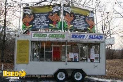 20 x 8 x 9 Food Vending Concession Trailer