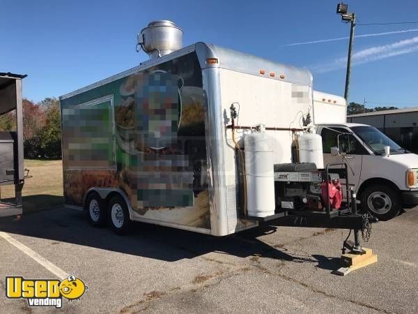 2015 - 8.5' x 18' Food Concession Trailer