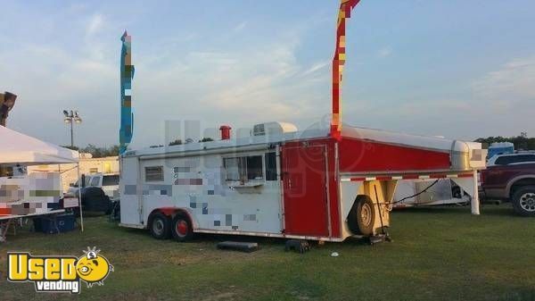 8' x 28' Food Concession Trailer