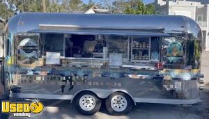 2024 7.5' x 16' Kitchen Food Concession Trailer with Pro-Fire System