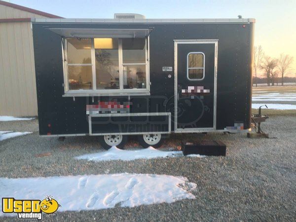 8.5' x 16' Food Concession Trailer