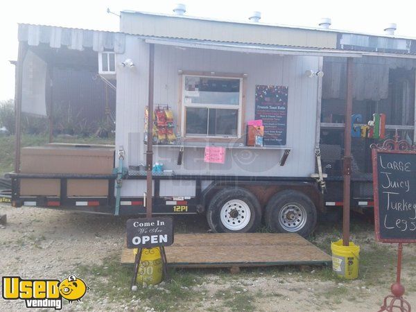 22' Food Concession Trailer with Porch