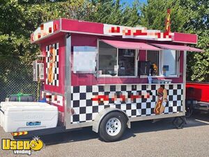 2020 7' x 12' Food Concession Trailer | Mobile Food Unit