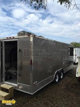 8.6' x 24' Food Concession Trailer