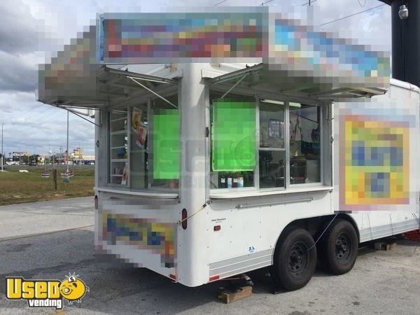 8' x 18' Ice Cream & Food Concession Trailer