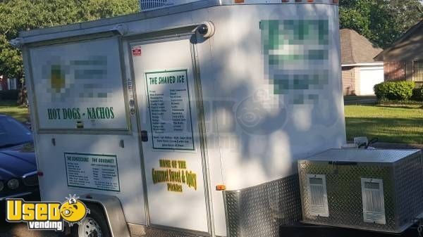 Shave Ice and Snack Concession Trailer