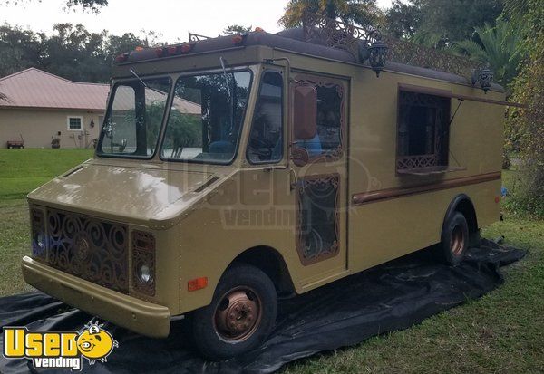 Attention-Grabbing Remodeled GMC Step Van Kitchen on Wheels / Used Food Truck