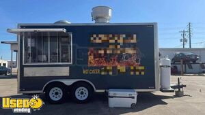 Like-New - 2017 8.5' x 16' Kitchen Food Concession Trailer with Pro-Fire Suppression