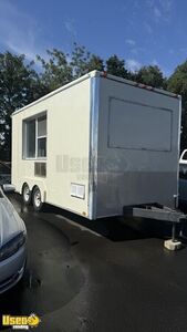 2000 7' x 18' Haulmark Coffee and Smoothie Trailer with CA HCD Insignia