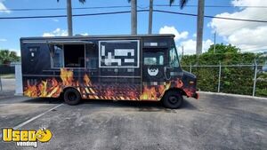 GMC Kurbmaster Step Van Kitchen Food Truck with Pro-Fire Suppression