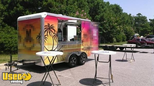 NEW 8' x 16' Food Concession Trailer