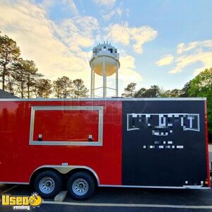 2021 Wow Cargo 20' Lightly Used Mobile Kitchen Food Vending Trailer