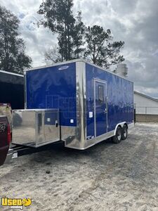 NEW - 2023 8.5' x 18' Kitchen Food Trailer with Fire Suppression System