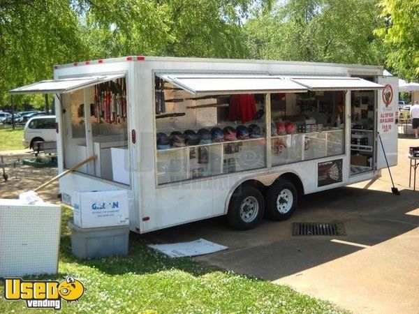 8 x 20 - 2007 Cargo South Vending Concession Display Trailer