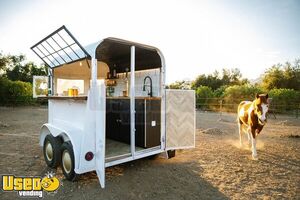 Vintage - 1972 5' x 8' Mobile Bar | Horse Trailer Concession Conversion