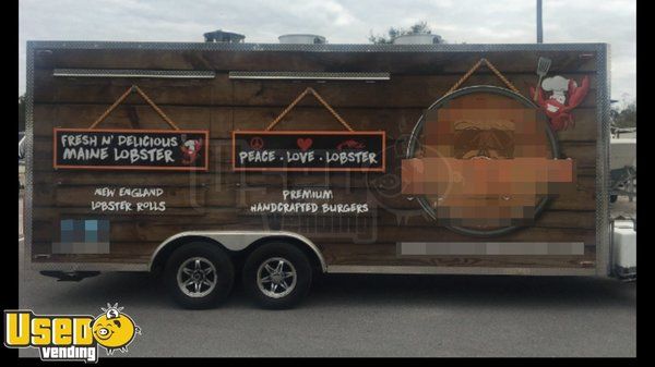 2016 - 8.6' x 20' Food Concession Trailer