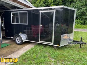 NEW - 2025 7' x 14' Quality Cargo Hot Dog / Food Concession Trailer