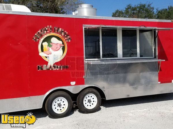 2010 - 8' x 20' Food Concession Trailer