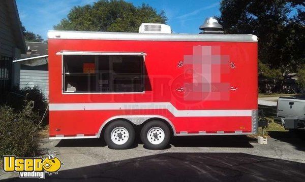 2006 - 8.5 x 16 FRRV Turnkey Food Concession Trailer