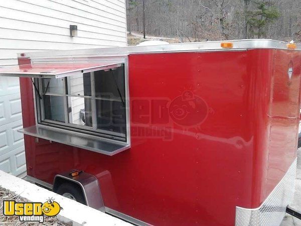 2012 - 12' x 6' Diamond Cargo Food Concession Trailer