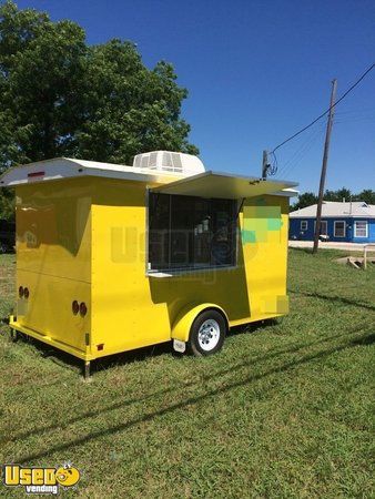 2016 - 6' x 12' Shaved Ice Concession Trailer