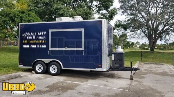 2015 - 8.6' x 16' Food Concession Trailer