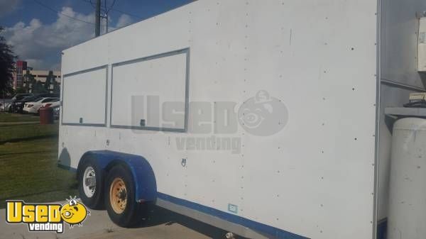 8.6' x 20' Food Concession Trailer