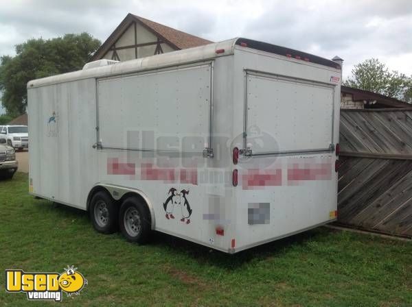 8' x 20' Food Concession Trailer