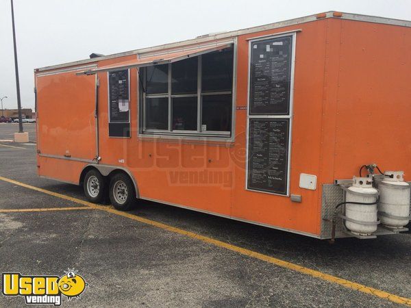 2013 - 8' x 24' Food Concession Trailer