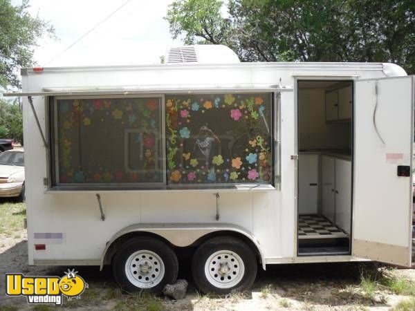 7' x 14' Food Concession Trailer