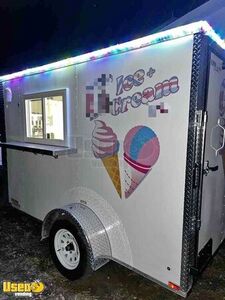 2021 - Ice Cream and Shaved Ice Concession Trailer with Inventories