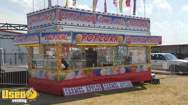 8.6' x 20' Food Concession Trailer