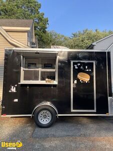 Only Used ONCE 2025 7' x 12' Food Concession Trailer / Mobile Vending Unit