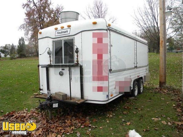 1987 - 16' Haulmark Fried Food Concession Trailer