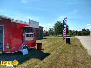 Lightly Used 2020 Continental Cargo TailWind 6' x 10' Food Concession Trailer