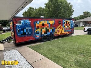 Well Equipped - 8' x 36' Pizza Food Concession Trailer Mobile Vending Unit