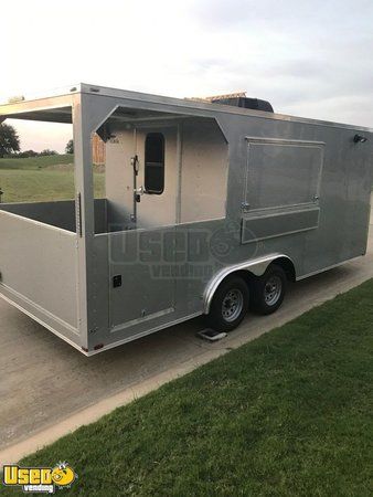 2018 - 8.5' x 20' Food Concession Trailer with Porch