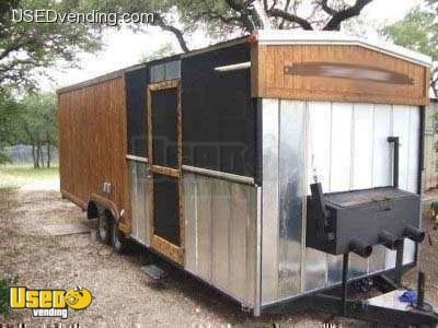 2009 24' Custom Built BBQ Concession Trailer