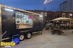 2025 8' x 16' Kitchen Food Concession Trailer with Fire Suppression System