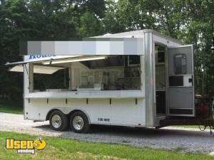 2003 - 16' Double Axle United Concession Trailer